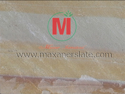 Desert mint dhari sandstone natural cleft tiles-1